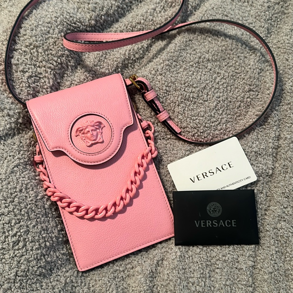 Versace pink mini bag #babypink #minibag #versace